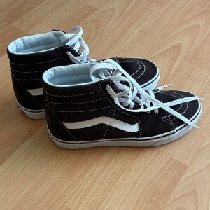 Vans High-Top Sneakers - Brown